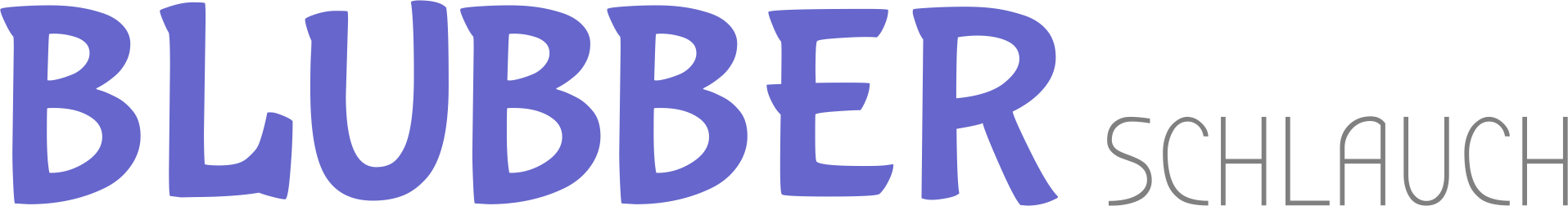 Blubberschlauch
